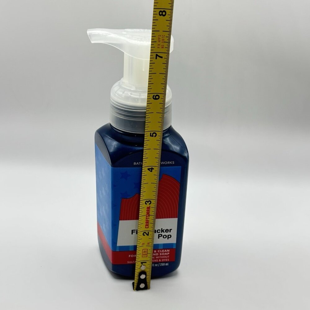 Foaming Hand Soap Firecracker Pop 8.75 oz Bath And Body Works Blue Cherry Summer - Picture 11 of 12
